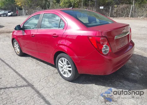 2012 Chevrolet Sonic 2Lt from USA, damaged, VIN 1G1JC5SH9C4113432